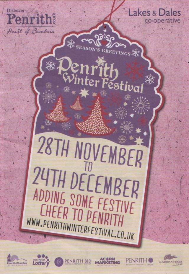 2015 Penrith Winter Festival Brochure Front Cover
